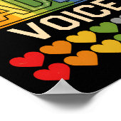 Dont Make Me Use Daddy Voice Gay Rainbow Pride  Poster (Hoek)