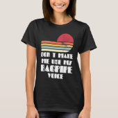 don't make me use my bagpipe voice bagpipes t-shirt (Voorkant)