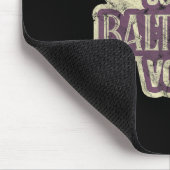 Don't Make Me Use My Baltimore Voice Muismat (Hoek)