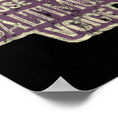 Don't Make Me Use My Baltimore Voice  Poster (Hoek)