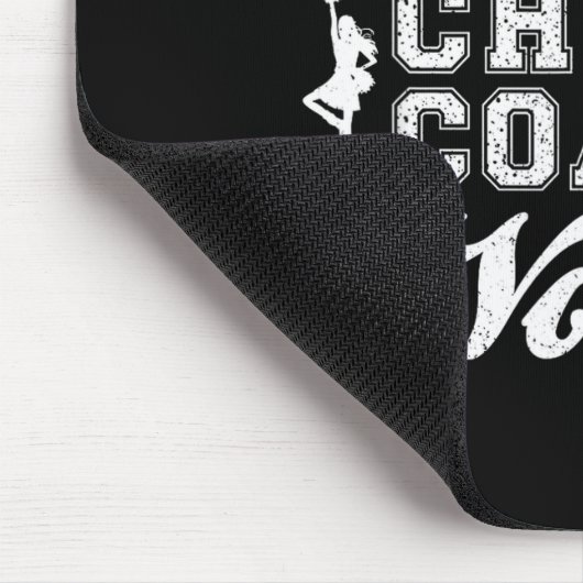 Don't Make Me Use My Cheer Coach Voice Funny Cheer Muismat (Hoek)