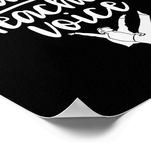 Don't Make Me Use My Dance Teacher Voice Cl Teach  Poster (Hoek)