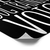 Don't Make Me Use My Dog Training Voice Shirt Dog  Poster (Hoek)