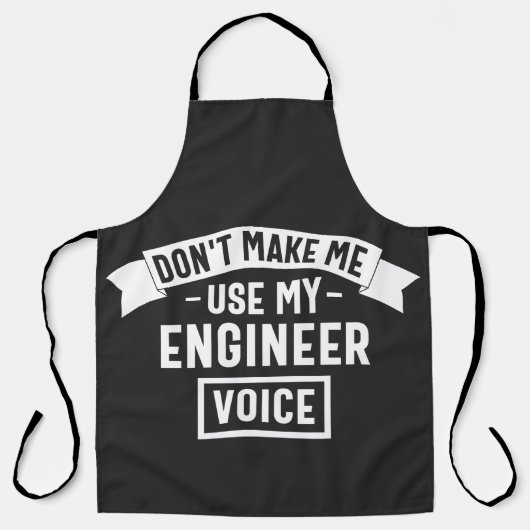 don't make me use my engineer voice schort (Voorkant)