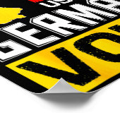 Dont Make Me Use My German Voice Germany Deutsc _1 Poster (Hoek)