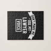 Don't make me use my lawyer voice legpuzzel (Horizontaal)