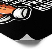 Don't Make Me Use My Prayer Hands Funny Church Pun Poster (Hoek)