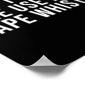 Dont Make Me Use My Whistle Feminism Shirt Menspla Poster (Hoek)