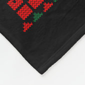 Don't Make This Ginger Snap Redhead Ugly Christmas Fleece Deken (Hoek)