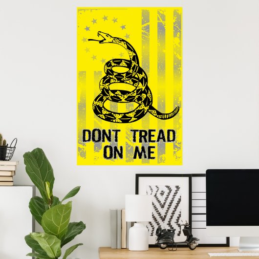 Dont me grote Poster af (Thuiskantoor)