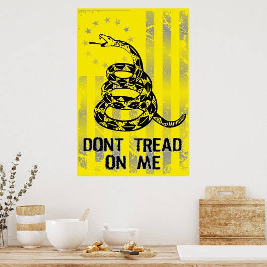 Dont me grote Poster af (Keuken)