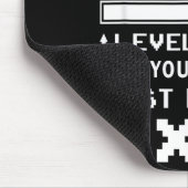 Don't Me Off I'm Close To Leveling Up Funny Gamer  Muismat (Hoek)