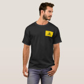 Dont me op me af - Gadsden vlag T-shirt (Voorkant volledig)