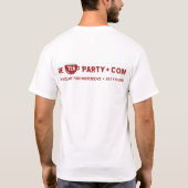 Dont me op Tea Party T-shirt (Achterkant)