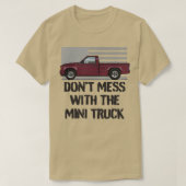 Dont Mess Maroon T-shirt (Design voorkant)