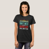 Dont Mess met Sound Guy Audio Engineer T-shirt (Voorkant volledig)