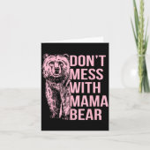 Don't Mess With Mama Bear Kaart (Voorkant)
