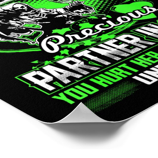 Don't Mess With My Friend  Poster (Hoek)