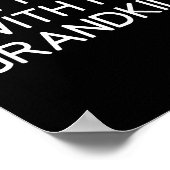 Don't Mess With My Grandkids, Funny, Jokes, Sarcas Poster (Hoek)