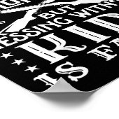 Don't Mess With My Kids! Mom  Poster (Hoek)