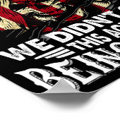 Don't Mess With Old People We Didn't Get This Age  Poster (Hoek)