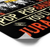 Don't Mess With P Psaurus You'll Get Jurkicked  Poster (Hoek)