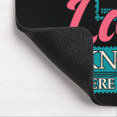 Don't Mess With The Mail Lady - Mailwoman Mail Car Muismat (Hoek)