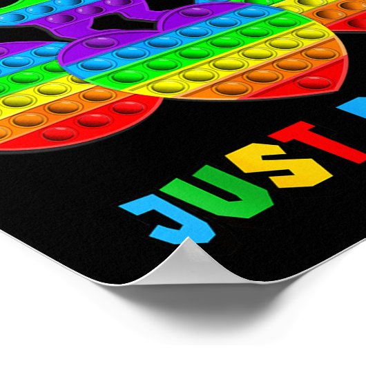 Don't Mind Me Just Pn' Funny T-rex Fidget Sensory  Poster (Hoek)