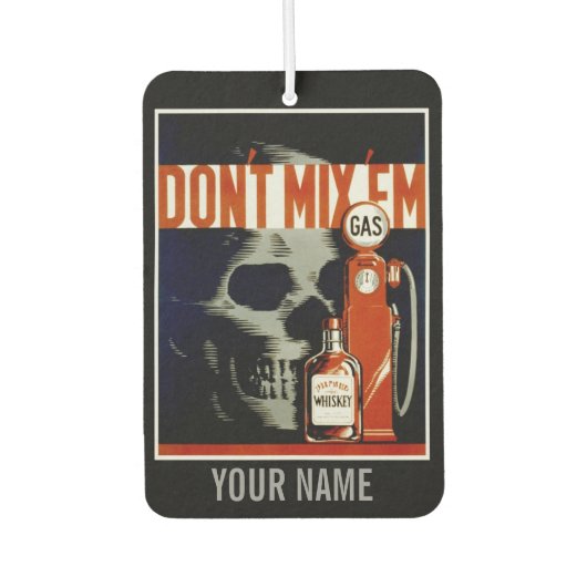 "Don't Mix Them" kunstluchtverfrisser Luchtverfrisser (Voorkant)