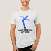 Don't Need Legs, Got Arms Tri-Blend Shirt (Voorkant)