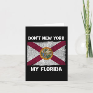 Don't New York My Florida Flag Local Sunshine S Kaart