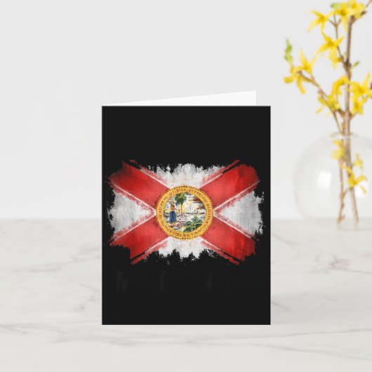 Don't New York My Florida  Kaart (Gele Bloem)