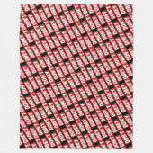 Don't Obey Portland Frog Protest Fleece Deken (Voorkant)