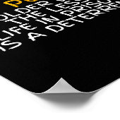 Don't Off Old People Life In Prison Poster (Hoek)