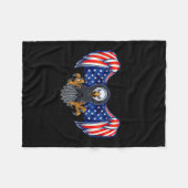 Don't Off Old People The Older We Get Eagle &amp;  Fleece Deken (Voorkant (Horizontaal))