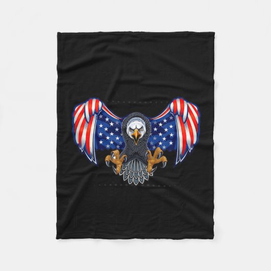 Don't Off Old People The Older We Get Eagle &amp;  Fleece Deken (Voorkant)