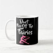 Don't Off The Fairies Fairytale Fantasy Fairy  Koffiemok (Links)