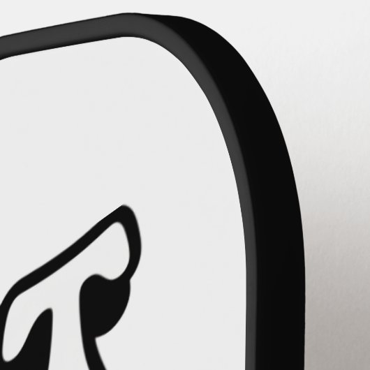 Don't Over Think It!  Pickleball Paddle (Links Detail)