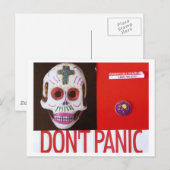 DONT PANIC BRIEFKAART (Voorkant / Achterkant)