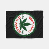 Don't Panic - It Is Organic _ Stay High Fleece Deken (Voorkant (Horizontaal))