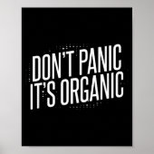 Don't Panic It's Organic Poster (Voorkant)
