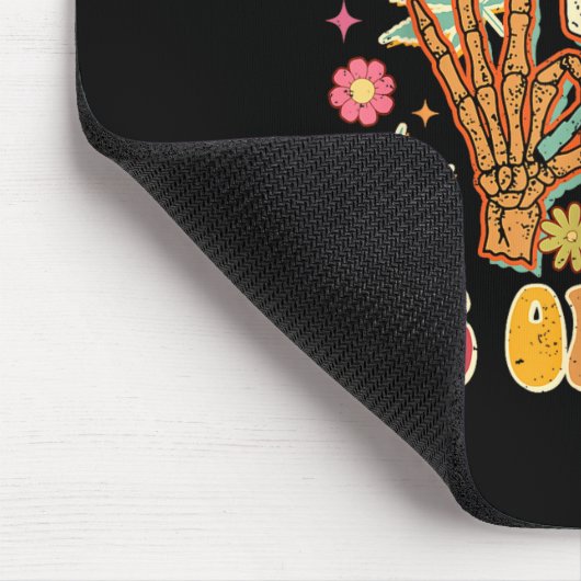 Don't Panic It's Organic Weed Skull  Muismat (Hoek)