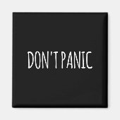 Don't Panic Magneet (Voorkant)
