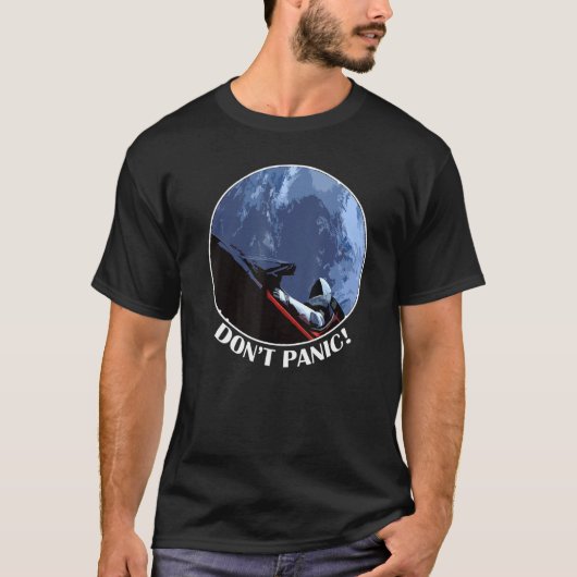 Dont Panic Starman Historisch T-shirt (Voorkant)