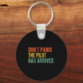 Don't Panic, The Lot Has Arrived - Funny Lot Quote Sleutelhanger (Voorkant)