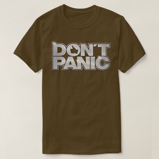 Dont Panic TShirt (Design voorkant)