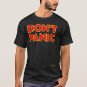 Don't Panic Vintage Distressed Shirt  (Voorkant)
