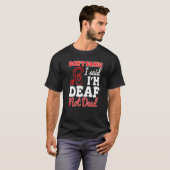 Dont Panic zei dat ik dove dove doven heb. T-shirt (Voorkant volledig)