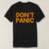 Dont paniek t-shirt (Design voorkant)