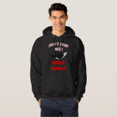 Don't Play With Killer Whales Hoodie (Voorkant volledig)